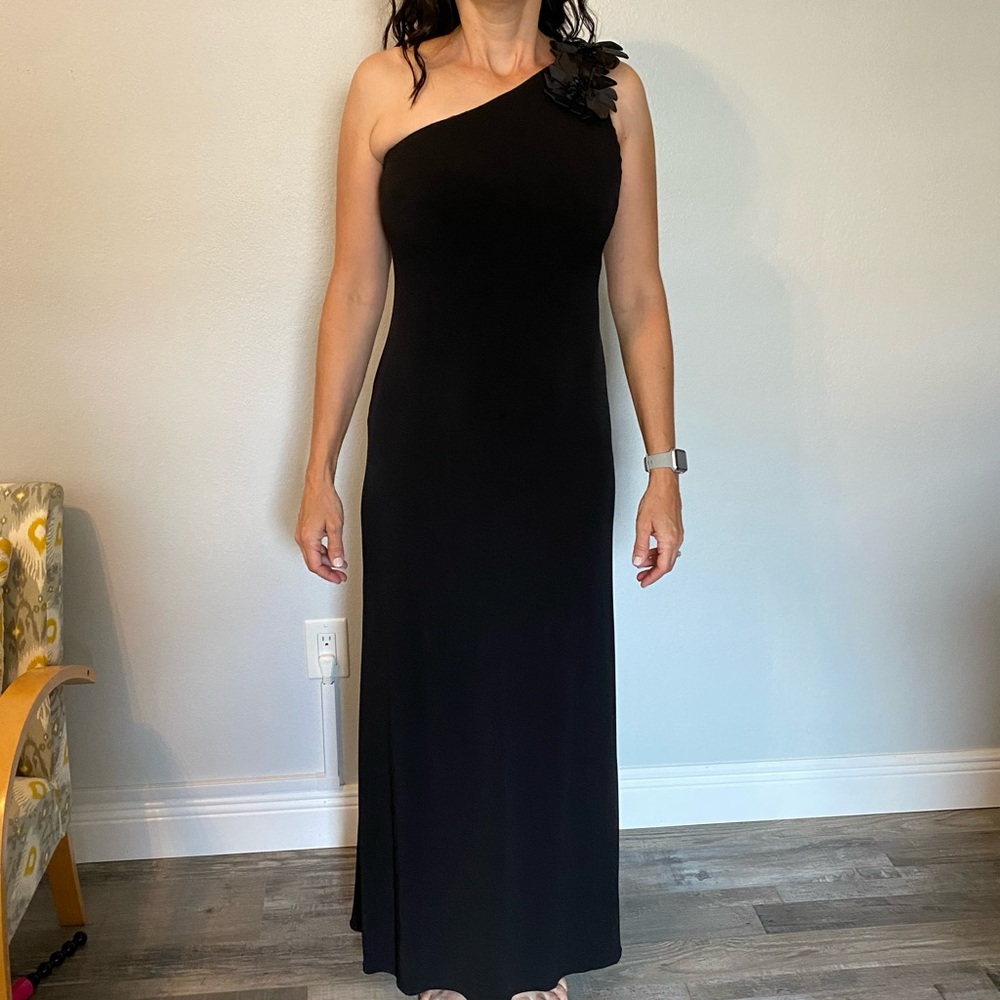 JS BOUTIQUE Formal Prom One Shoulder Dress 6